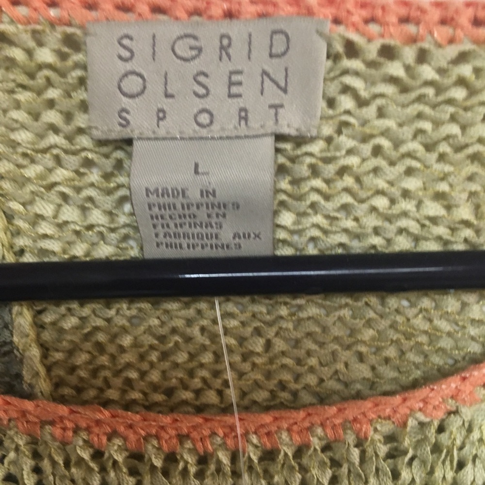 NWT Sigrid Olsen Sport sweater shirt - Picture 4 of 11